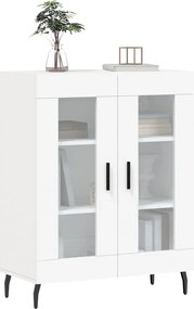 vidaXL Ντουλάπι Λευκό 69,5 x 34 x 90 εκ. από Επεξεργασμένο Ξύλο