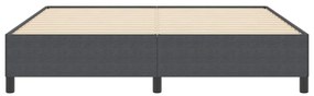 vidaXL Σκελετός Κρεβατιού Σκούρο γκρι 180 x 200 cm Βελούδο