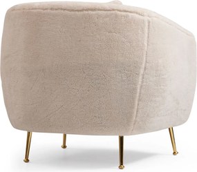 Wing Chair Istiridye - Beige Beige