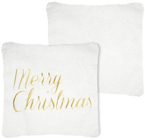 Χριστουγεννιάτικο Μαξιλάρι Γούνινο (45x45) S-F Klaus Blanc C1D833001