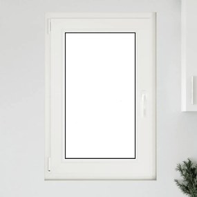 vidaXL Παράθυρο Υπογείου "RISOR" 60x100 εκ. Ανακλινόμενο & Περιστρεφόμενο DIN Αριστερό Ανθρακί