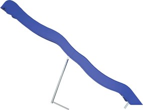 vidaXL Τσουλήθρα Μπλε 210 x 40 εκ. από Πολυπροπυλένιο