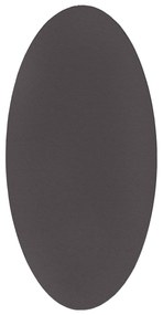 vidaXL Χαλί "HUARTE" Ανθρακί 80x150 εκ. Ωοειδές