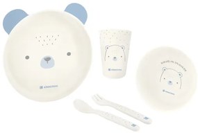 KIKKA BOO ΣΕΤ ΦΑΓΗΤΟΥ ΑΠΟ PP BEAR WITH ME BLUE 31302040136