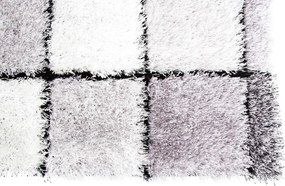 Χαλί DKD Home Decor 160 x 230 x 2 cm Μαύρο πολυεστέρας Λευκό Εικόνες