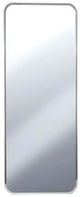 Καθρέπτης Τοίχου Ασημί Μέταλλο/Γυαλί 40x100cm-06511333