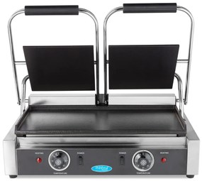 Contact Grill - Smooth - Double Grill Plate - 2 x 22cm