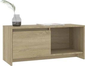 vidaXL Έπιπλο Τηλεόρασης Sonoma Δρυς 90x35x40 εκ. Επεξ. Ξύλο