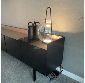 Επιτραπέζιο Φωτιστικό LED 5W Κρύσταλλο Φ20cm Capitan da mar Τ1 Prandina-1D09100113500-Μαύρο 1D09100113500