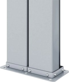 vidaXL Σκίαστρο Πλαϊνό Συρόμενο Κόκκινο 200 x 600 εκ.