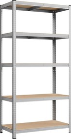 Μεταλλική Ραφιέρα Δαπέδου 5 Θέσεων (100x50x200) Songmics GLR050E01