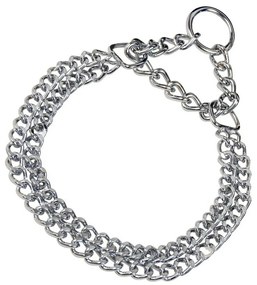 Κολλάρο Σκύλου Hs Sprenger Ασημί 2 mm Διπλή Σύνδεσμοι (50 cm)