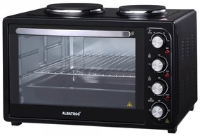 Ηλεκτρικό Φουρνάκι Albatros A45BP2 με Ισχύ 3500W και Χωρητικότητα 45L