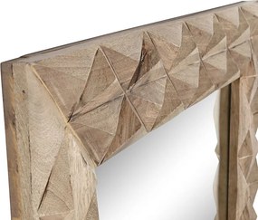 Τοίχο καθρέφτη Home ESPRIT Φυσικό Σύγχρονη 76 x 4 x 183 cm