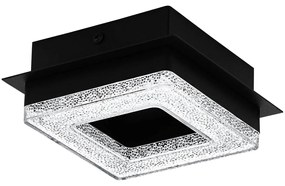 Φωτιστικό Οροφής Eglo 99324 FRADELO 1 Μαύρο Ματ (Black Mat) 3000K