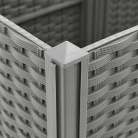 vidaXL Ζαρντινιέρα 120 x 40 x 38 εκ. από Πολυπροπυλένιο