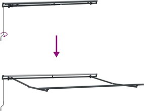 vidaXL Σκηνίτσα Αναδιπλούμενη Taupe 4 x 2 m ύφασμα