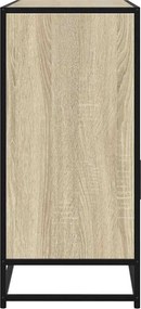 vidaXL Sideboard Sonoma Oak 100x35x76 cm Κατασκευασμένο ξύλο