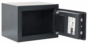 vidaXL Ψηφιακό Ασφαλές Σκούρο γκρι 23 x 17 x 17 εκ. Ατσάλι