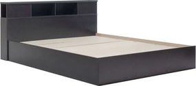 Κρεβάτι με στρώμα Olympus-Dreamer pakoworld wenge 160x200εκ