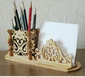 Intra απο ξύλο plywood 3mm-4mm πάχος - Μολυβοθήκη Pad Organizer Δίασταση 30x30 cm Intraeaxys-p7ym29z7