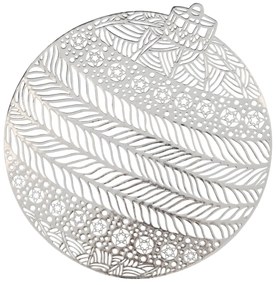 Χριστουγεννιάτικο Σουπλά (Φ38) A-S Ball Silver 191117AR