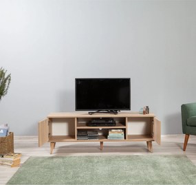 Έπιπλο Τηλεόρασης Δρυς Sonoma NEFEN 140x40x50