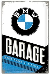 Μεταλλική πινακίδα BMW - Garage