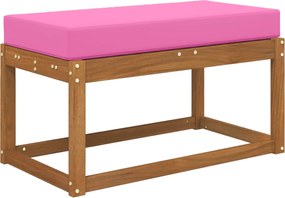 vidaXL Μαξιλάρια Καθίσματος Ροζ 80 x 40 x 8 cm 100% Πολυεστέρας