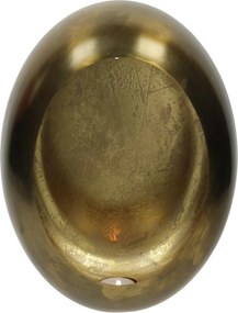 Κηροπήγιο ArteLibre Χρυσό Μέταλλο 25x10x25cm