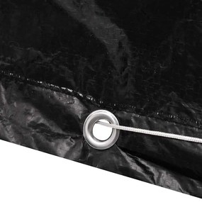 vidaXL Κάλυμμα Επίπλων Κήπου με 8 Κρίκους 135 x 135 x 90 εκ.