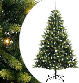 vidaXL Πράσινο 240 cm PVC και PE