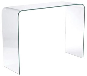 WOODWELL GLASSER Κονσόλα Διάφανο Γυαλί 12mm 110x35x75cm ΕΜ723