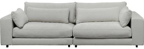 Καναπές Τριθέσιος Imola Ύφασμα Μπεζ 290x121x83εκ. - Μπεζ