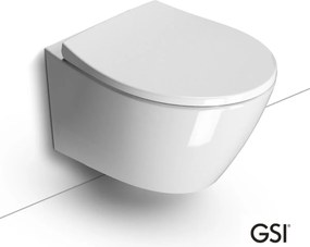 GSI Modo Swirl 981600C Rimless - Κρεμαστή λεκάνη