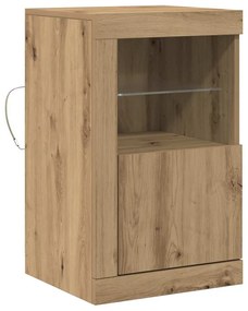vidaXL Βοηθητικό ντουλάπι artisan δρυς 41 x 37 x 67 εκ