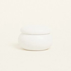 Beauty Home ΚΕΡΑΜΙΚΗ ΜΠΙΖΟΥΤΙΕΡΑ ΜΑΚΑΡΟΝ 6,5 x 5 cm ΛΕΥΚΟ