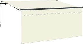 vidaXL Σκηνίτσα Αναδιπλούμενη Κρεμ 300 x 200 cm ύφασμα