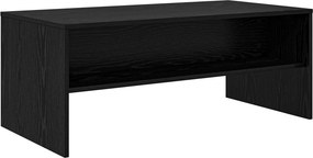 vidaXL Τραπεζάκι σαλονιού Μαύρη Οξυά 100 x 50 x 40 cm