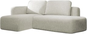 Γωνιακός καναπές Cozy-Beige-Αριστερή