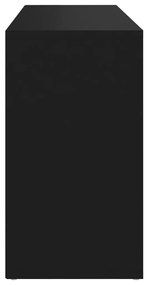 vidaXL Παπουτσοθήκη Μαύρη 103 x 30 x 54,5 εκ. από Μοριοσανίδα