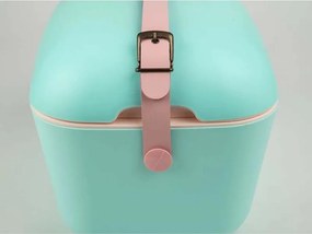 Ψυκτική τσάντα Polarbox Pop, 20 λίτρα, πολυστυρόλιο AIRPOP, 5-15 °C έως 24 ώρες, Μπλε/Ροζ