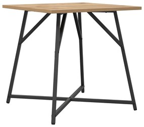 vidaXL Σετ βοηθητικά τραπεζάκια 2 pcs Δρυς Artisan και Μαύρο