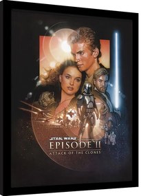 Κορνιζαρισμένη αφίσα Star Wars - Episode II