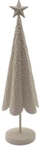 Χριστουγεννιάτικο Δεντράκι Abre 033215 14,5x14,5x53,5cm Beige