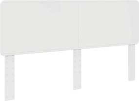 vidaXL Σκελετός Κρεβατιού Λευκό 200 x 200 cm Στερεά ξυλεία πεύκου