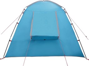 vidaXL Καταφύγιο Τέντας με στέγη Μπλε 210 x 210 x 138 εκ Πολυεστέρας