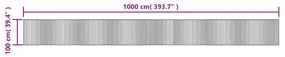 ΧΑΛΙ ΟΡΘΟΓΩΝΙΟ ΚΑΦΕ 100 X 1000 ΕΚ. ΜΠΑΜΠΟΥ 376968