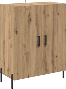 vidaXL Highboard Artisan Oak 69,5 x 34 x 180 εκ. Επεξεργασμένο ξύλο