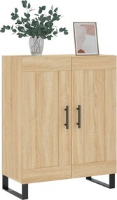 vidaXL Ντουλάπι Sonoma Δρυς 69,5 x 34 x 90 εκ. από Επεξεργασμένο Ξύλο